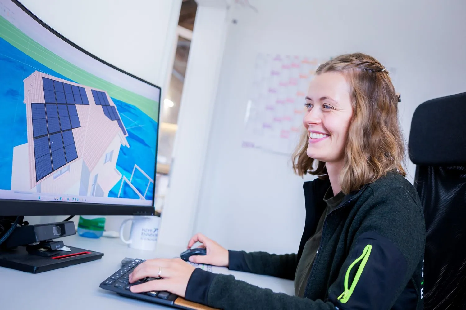 3D-Dachplanung am Bildschirm bei Heye-Enneking