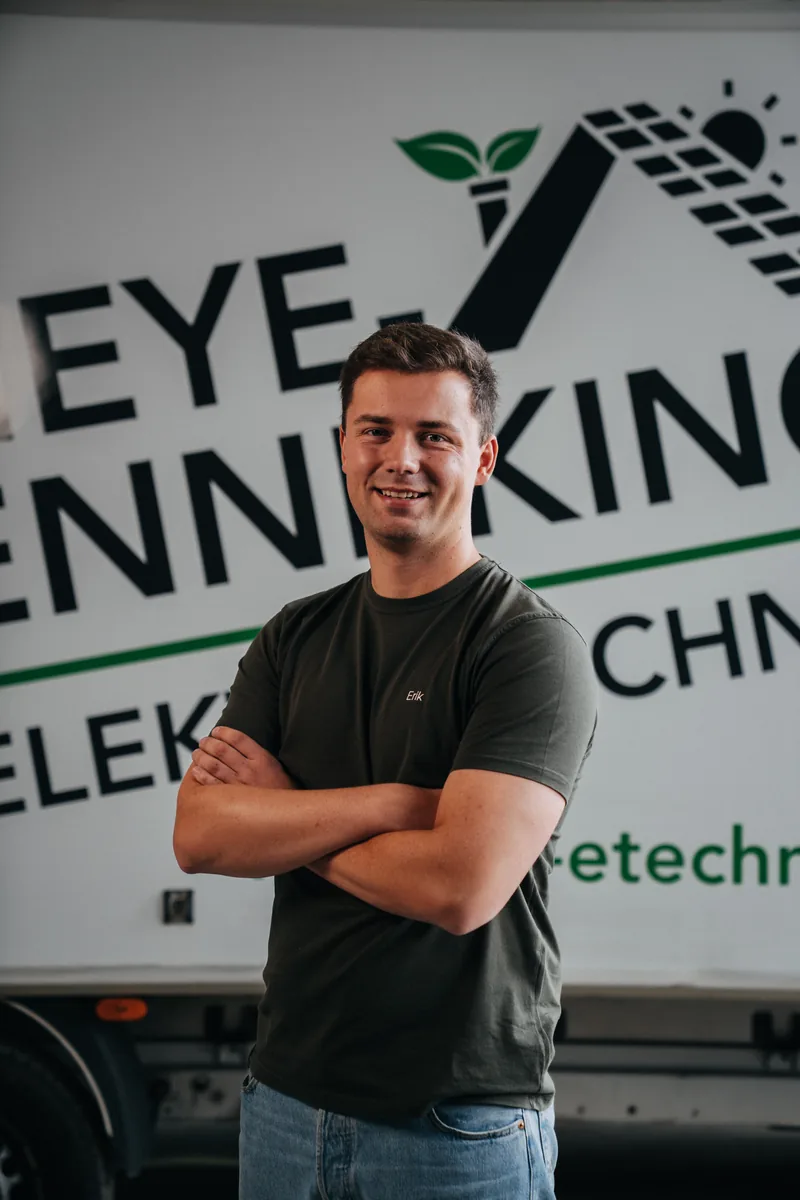 Erik Schulte, PV-Planer bei Heye-Enneking Elektrotechnik