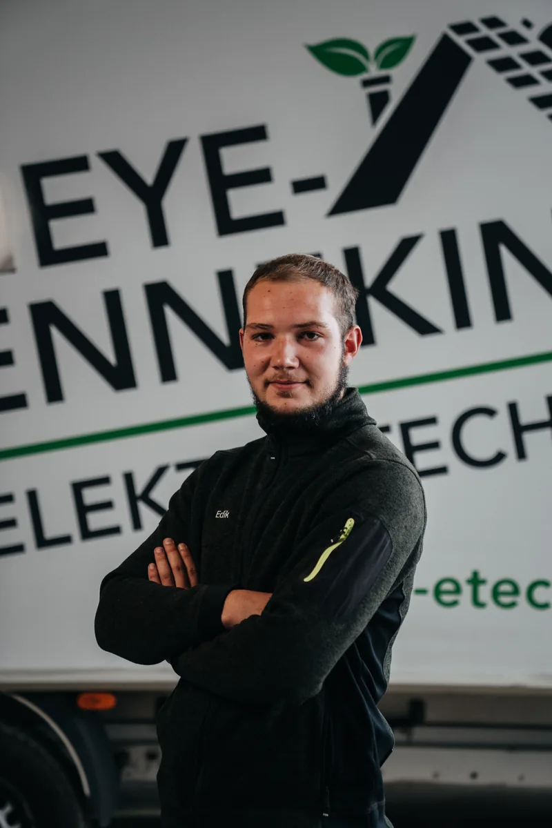 Edik Dück, Monteur bei Heye-Enneking Elektrotechnik