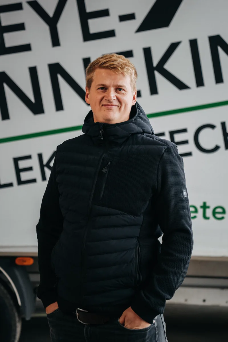 Julian Heye-Enneking, Geschäftsführer bei Heye-Enneking Elektrotechnik